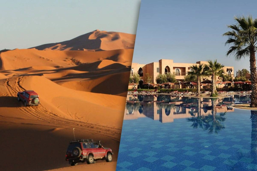 Le Sud Marocain en 4x4 & Extension Club Coralia Marrakech Ryads Parc & Spa 4*