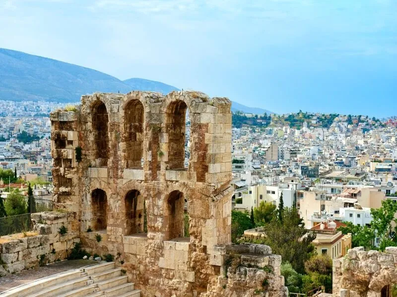 Autotour traversée du Peloponnèse - D'Athènes A Athènes