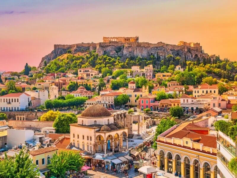 Circuit Combiné Athènes Syros Paros Santorin en 3* - De Athènes à Santorin